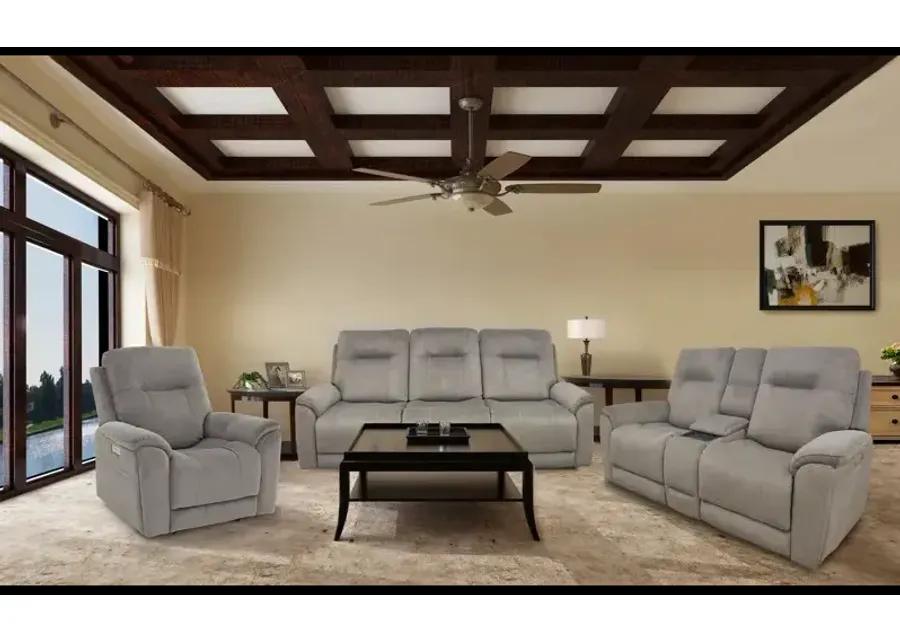 Triple Power Console Loveseat - Arula Elephant