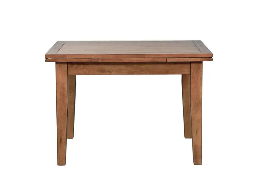 Treasures Retractable Leg Table - Oak