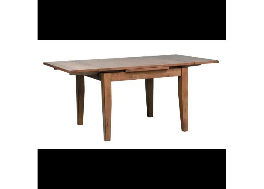 Treasures Retractable Leg Table - Oak