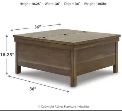 Moriville Lift-Top Coffee Table