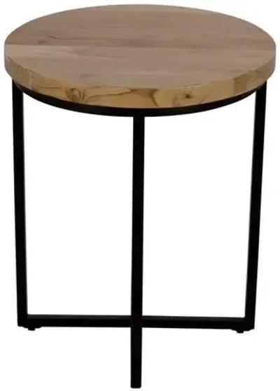 Ames Round End Table