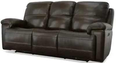 Fenwick Leather Power Reclining Sofa w/ Power Headrests