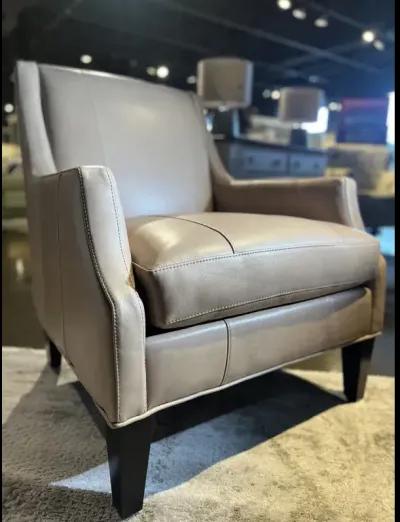 Dorsey Leather Accent Chair