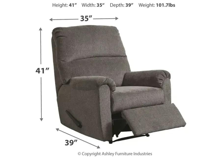 Nerviano Recliner - Gray