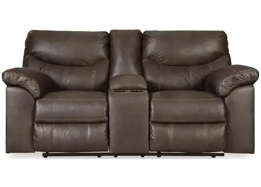 Boxberg Reclining Loveseat with Console