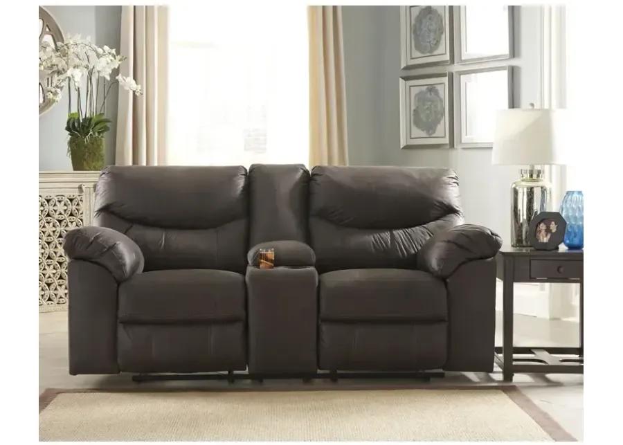 Boxberg Reclining Loveseat with Console