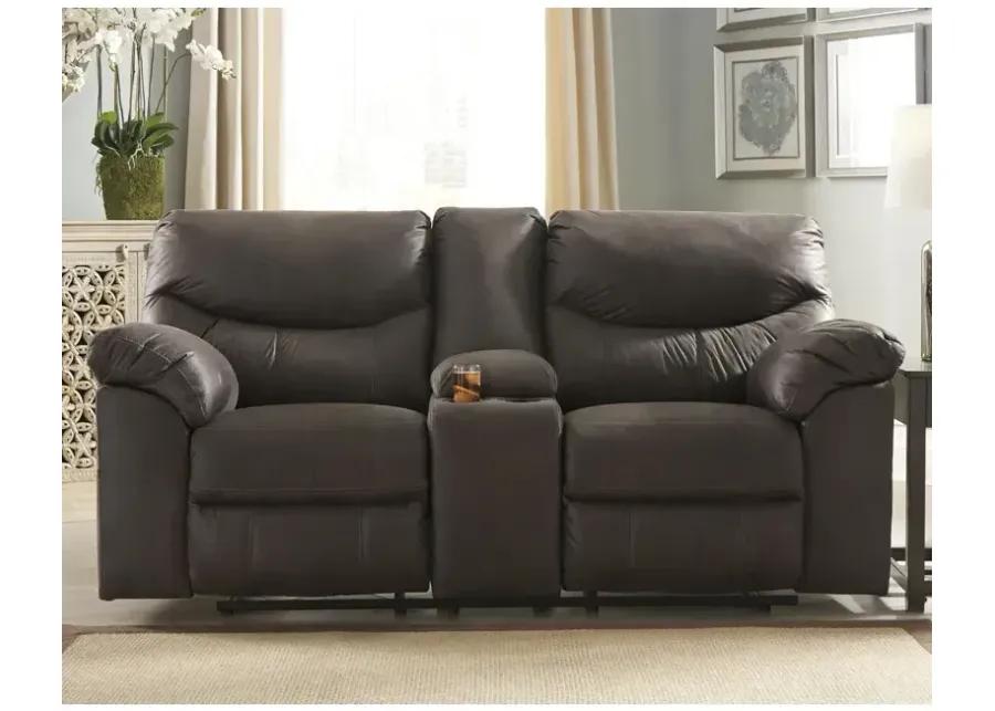 Boxberg Reclining Loveseat with Console