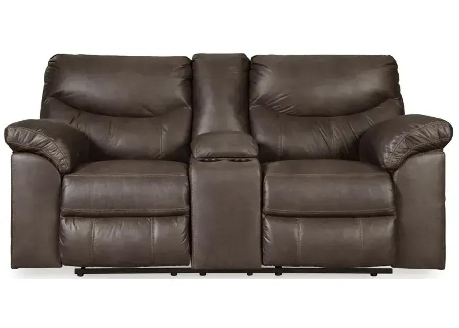 Boxberg Reclining Loveseat with Console