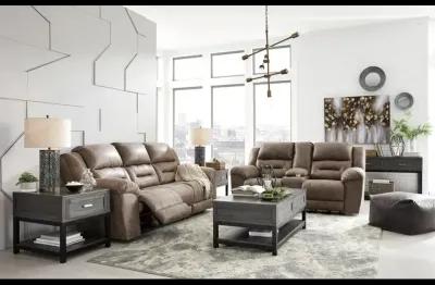 Stoneland Reclining Sofa - Fossil