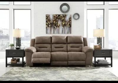 Stoneland Reclining Sofa - Fossil