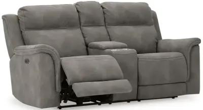 Next-Gen DuraPella Power Reclining Loveseat with Console