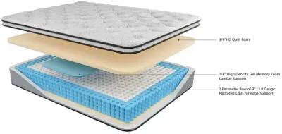 Chime 10 Inch Hybrid King Mattress in a Box