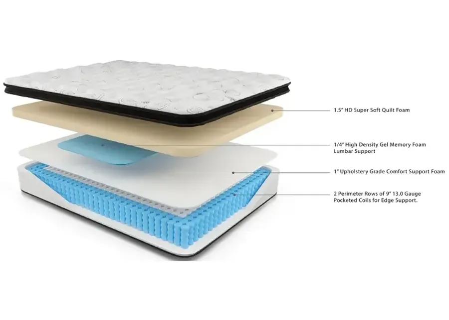 Chime 12 Inch Hybrid Full Mattress in a Box