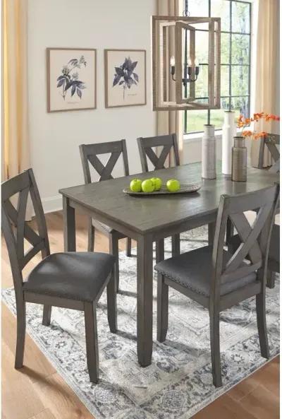 Caitbrook Dining Table and Chairs (Set of 7)