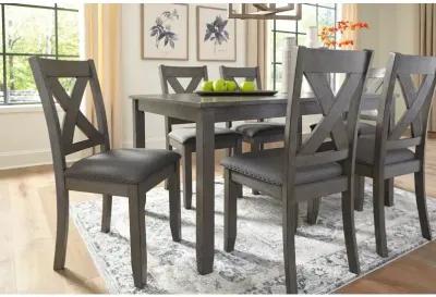 Caitbrook Dining Table and Chairs (Set of 7)