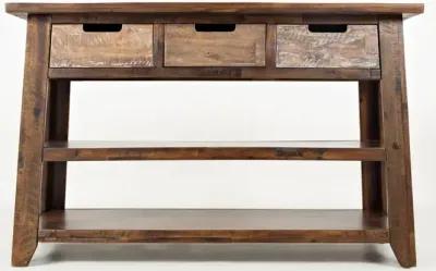 Painted Canyon Sofa Table