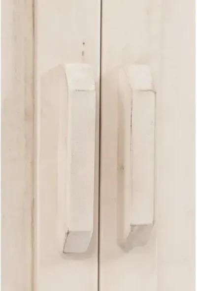 Madison County 70" Barn Door Server - Vintage White