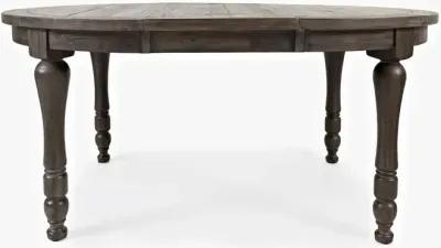 Madison County Round to Oval Dining Table