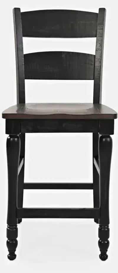 Madison County Ladderback Counter Stool