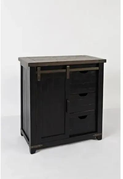 Madison County 32" Barn Door Accent Cabinet