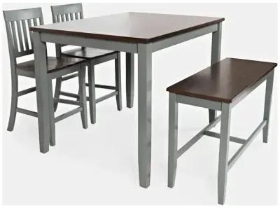 Decatur Lane 4 Pack Counter Height Dining Set - Grey