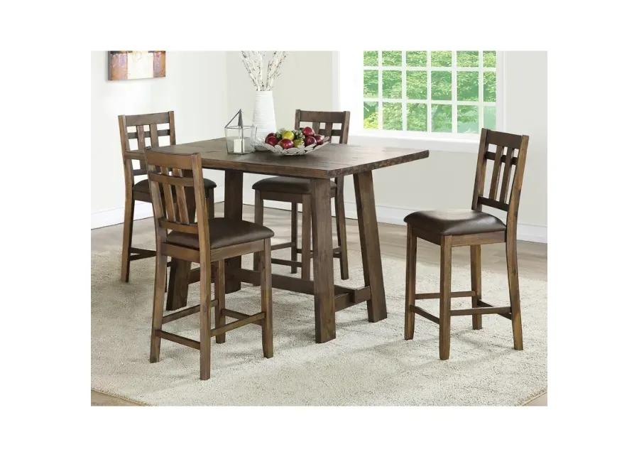 Saranac 5 PC Counter Height Dining Set