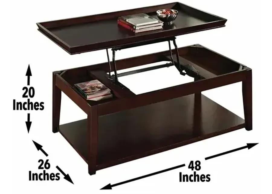 Clemson Lift-Top Cocktail Table