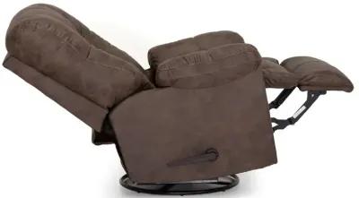 Connery Swivel Rocker Recliner - Amargo Coffee