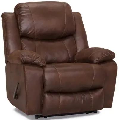 Caesar Oversized Rocker Recliner- Westview Cocoabean