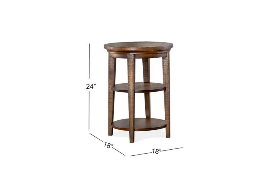 Bay Creek Round Accent End Table