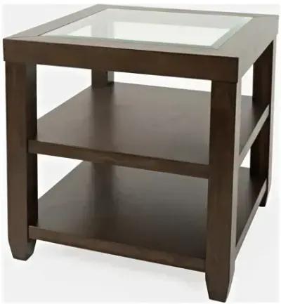 Urban Icon End Table - Merlot