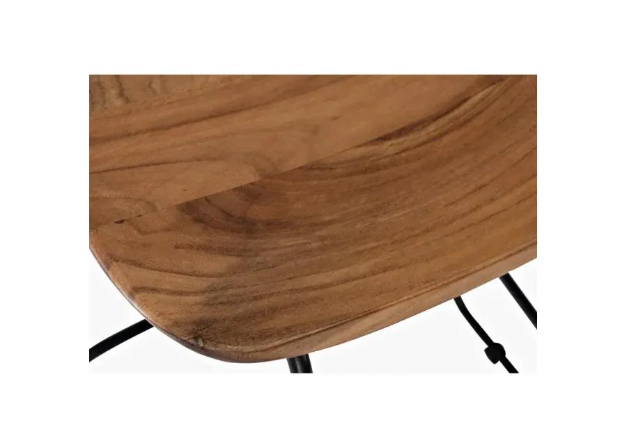 Nature's Edge Natural Backless Counter Stool - Natural