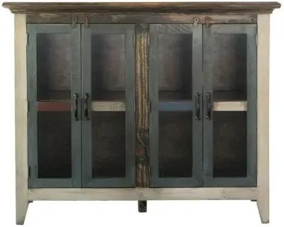 Antique Multicolor Console