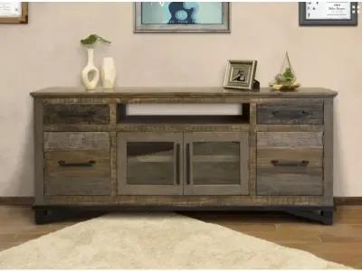 Loft Brown 76" TV Stand / Console