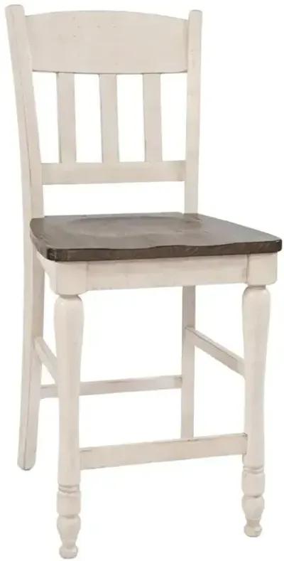 Madison County Slatback Counter Stool