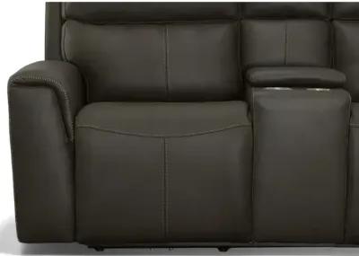 Jarvis Power Reclining Loveseat w/ Console, Power Headrests