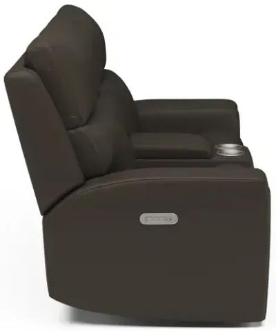 Jarvis Power Reclining Loveseat w/ Console, Power Headrests