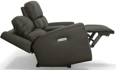 Jarvis Power Reclining Loveseat w/ Console, Power Headrests