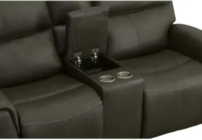 Jarvis Power Reclining Loveseat w/ Console, Power Headrests