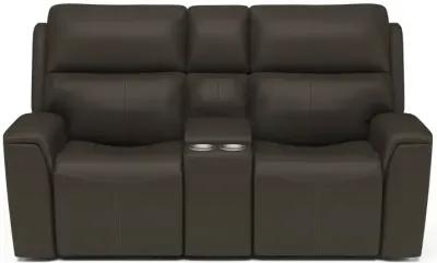 Jarvis Power Reclining Loveseat w/ Console, Power Headrests