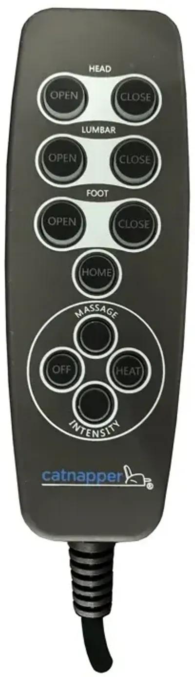 Anders Power Headrest/Lumbar Power Lay Flat Rec w/Heat & Massage