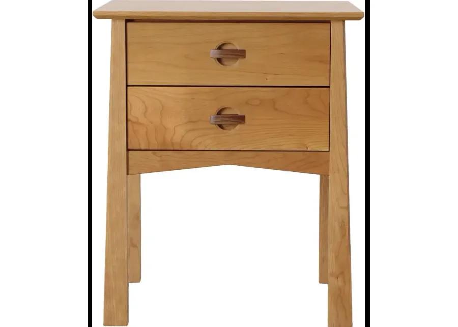 Heritage 2 Drawer Nightstand