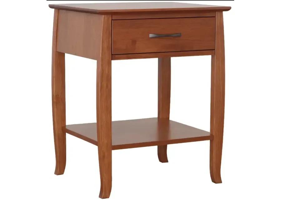 Cascade 1 Drawer Nightstand