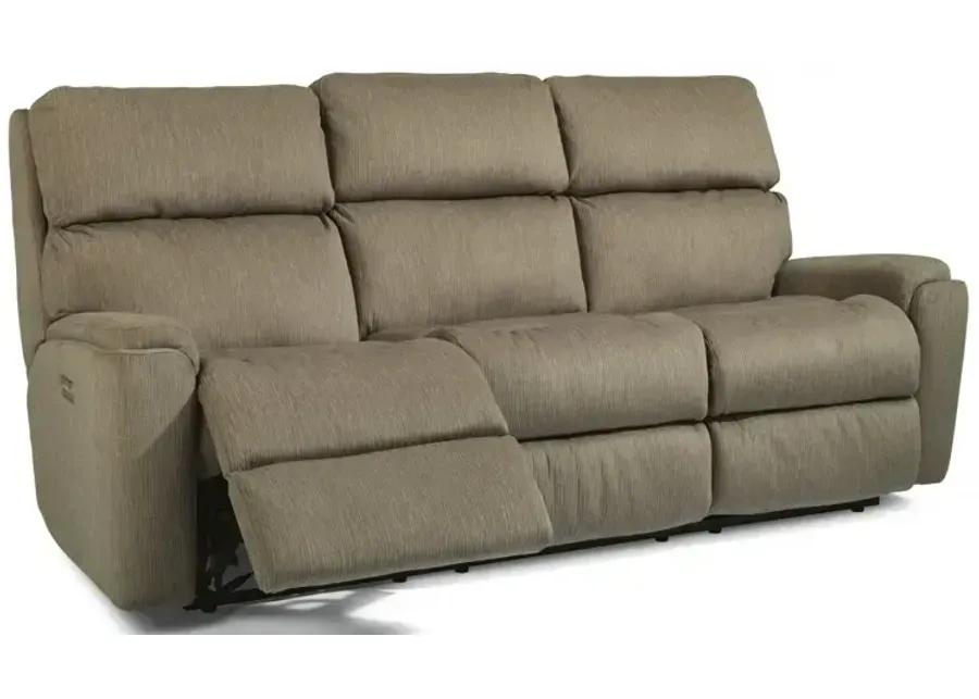 Rio Power Reclining Sofa with Power Headrests