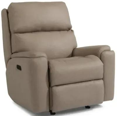 Rio Fabric Power Rocking Recliner with Power Headrest