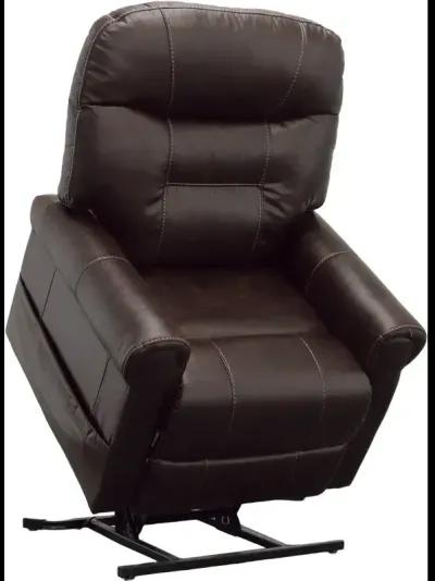 Ottowa Power Lift Chair w/ Heat and Massage - Walnut