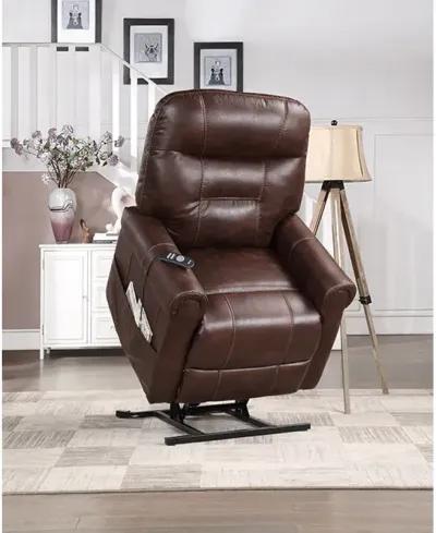 Ottowa Power Lift Chair w/ Heat and Massage - Walnut