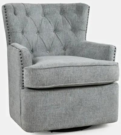 Bryson Swivel Accent Chair - Ash