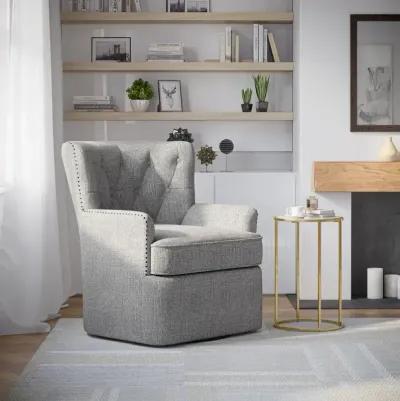 Bryson Swivel Accent Chair - Ash