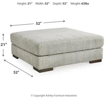 Regent Park Oversized Accent Ottoman